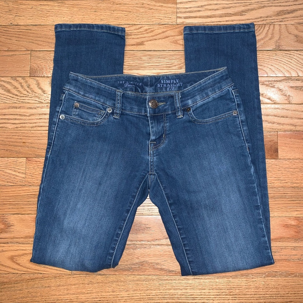 The Limited Denim Simply Straight 678 Low Rise